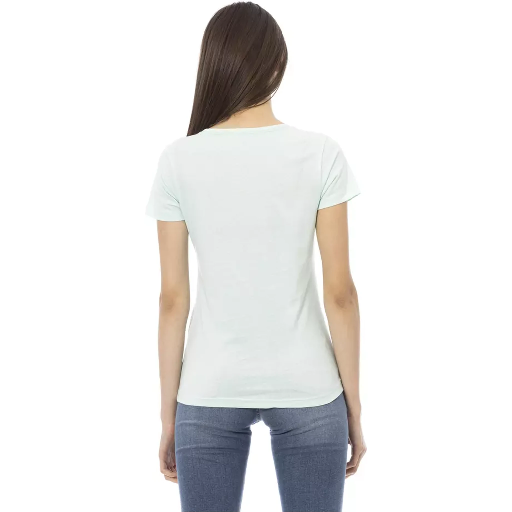 Light Blue Cotton T-Shirt