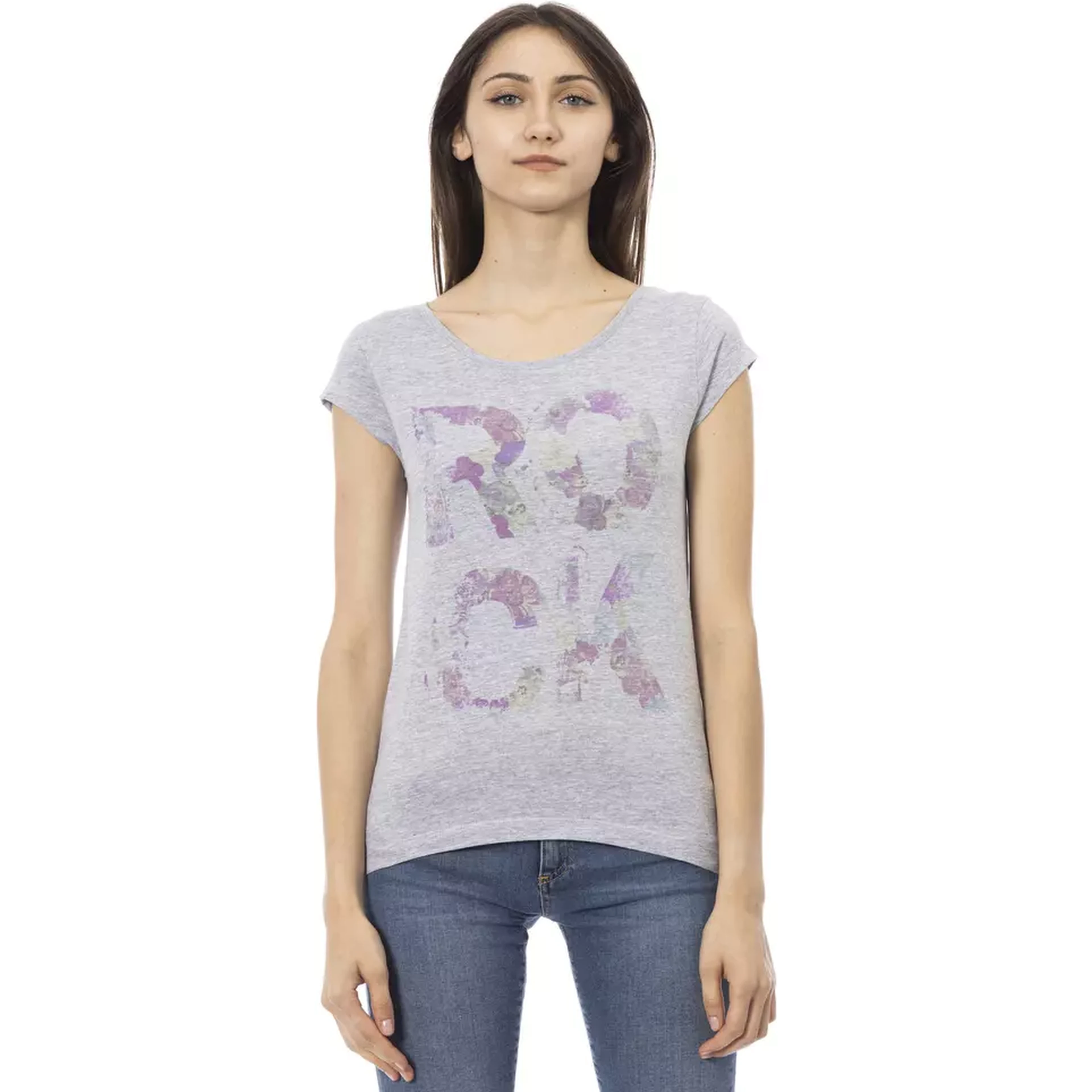 Gray Cotton T-Shirt