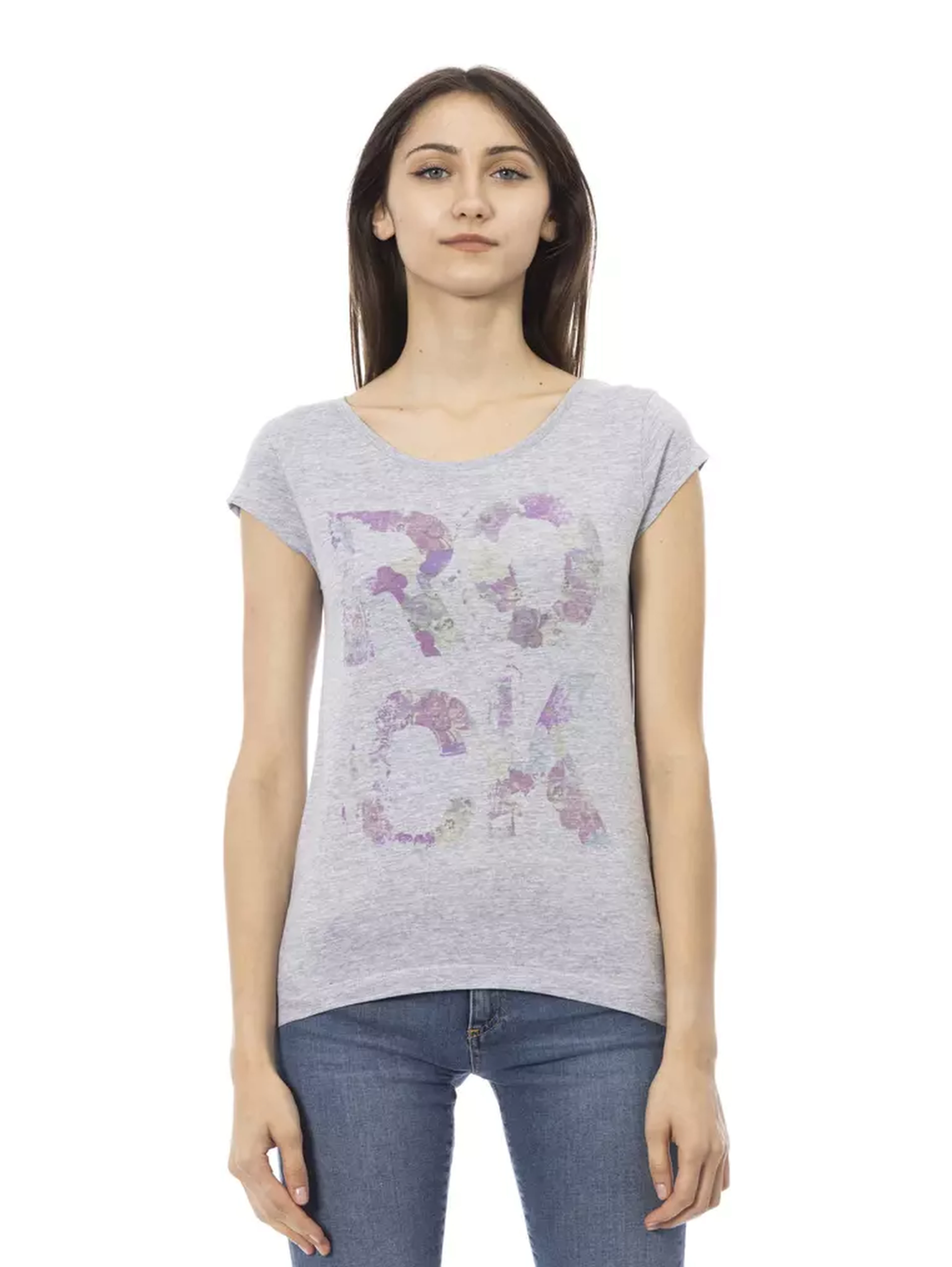 Gray Cotton T-Shirt