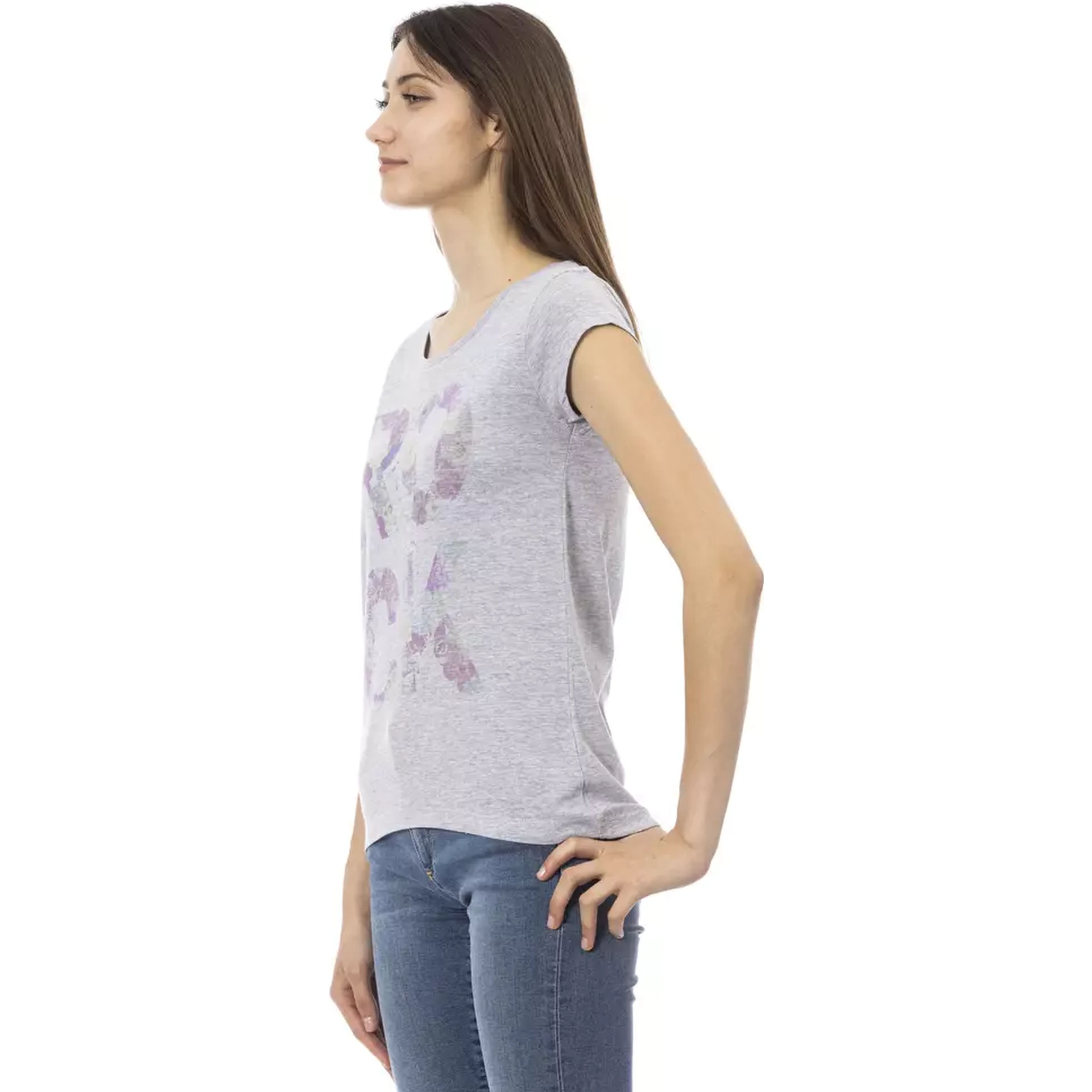 Gray Cotton T-Shirt