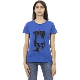 Blue Cotton T-Shirt