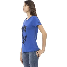 Blue Cotton T-Shirt