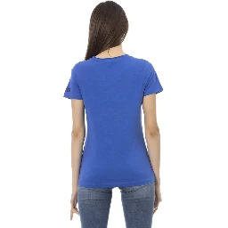 Blue Cotton T-Shirt