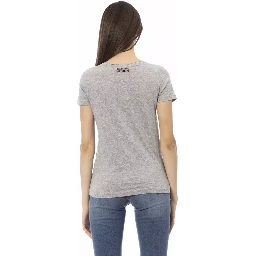 Gray Cotton T-Shirt