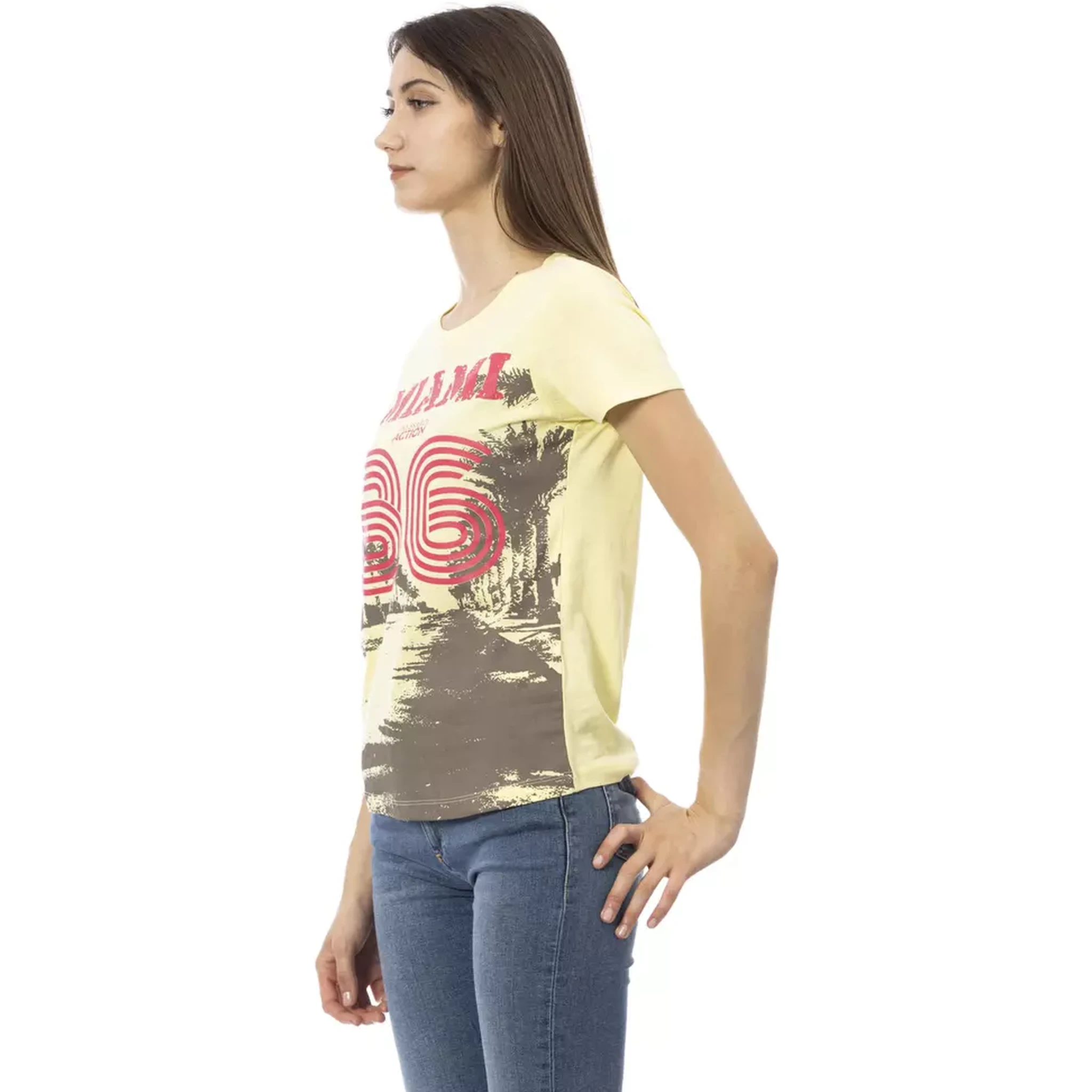 Yellow Cotton T-Shirt