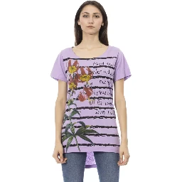 Purple Cotton T-Shirt