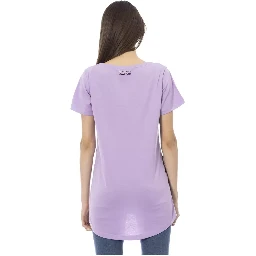 Purple Cotton T-Shirt