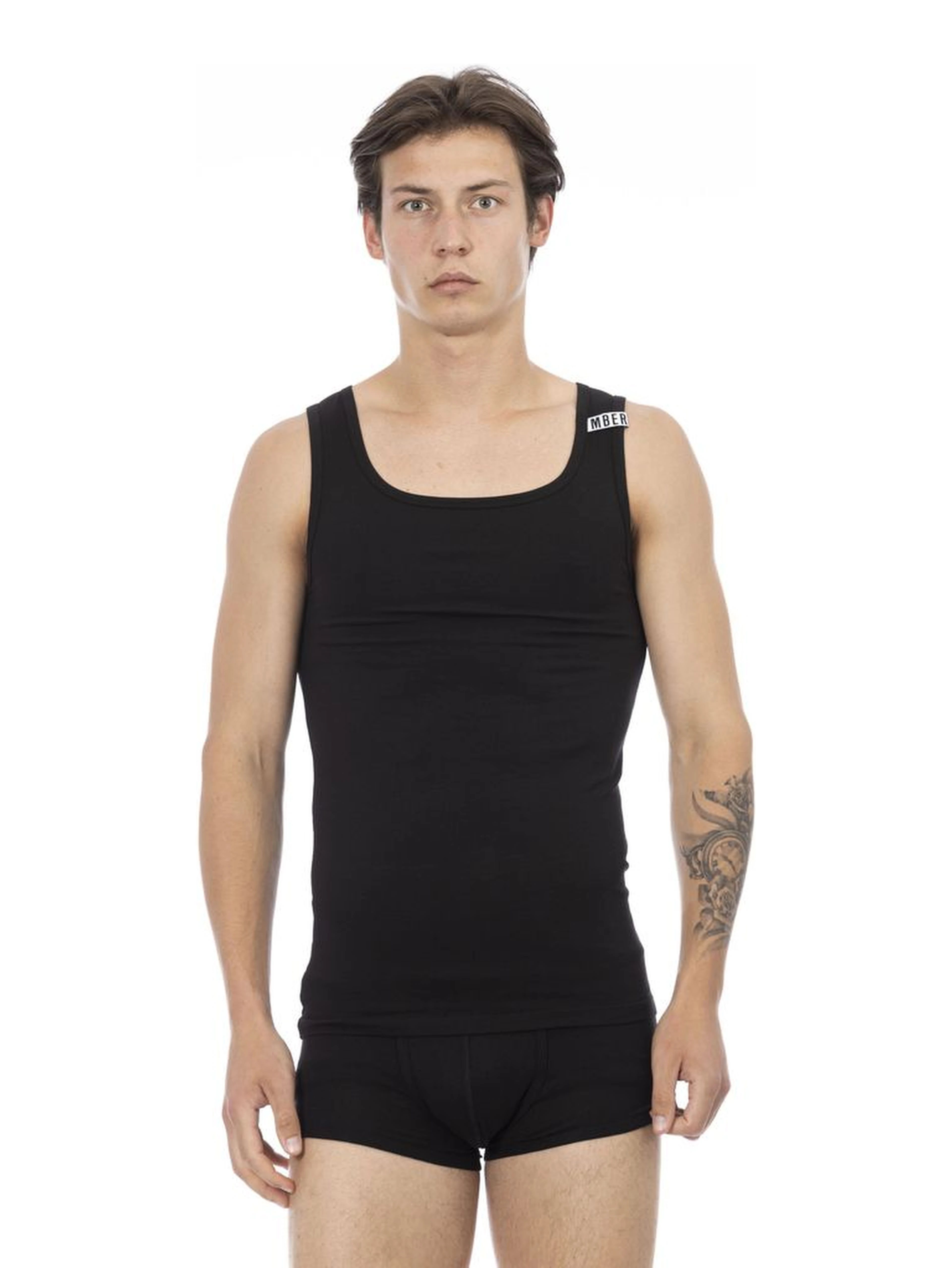 Black Cotton T-Shirt