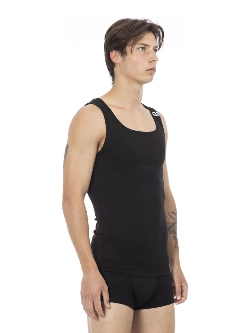 Black Cotton T-Shirt