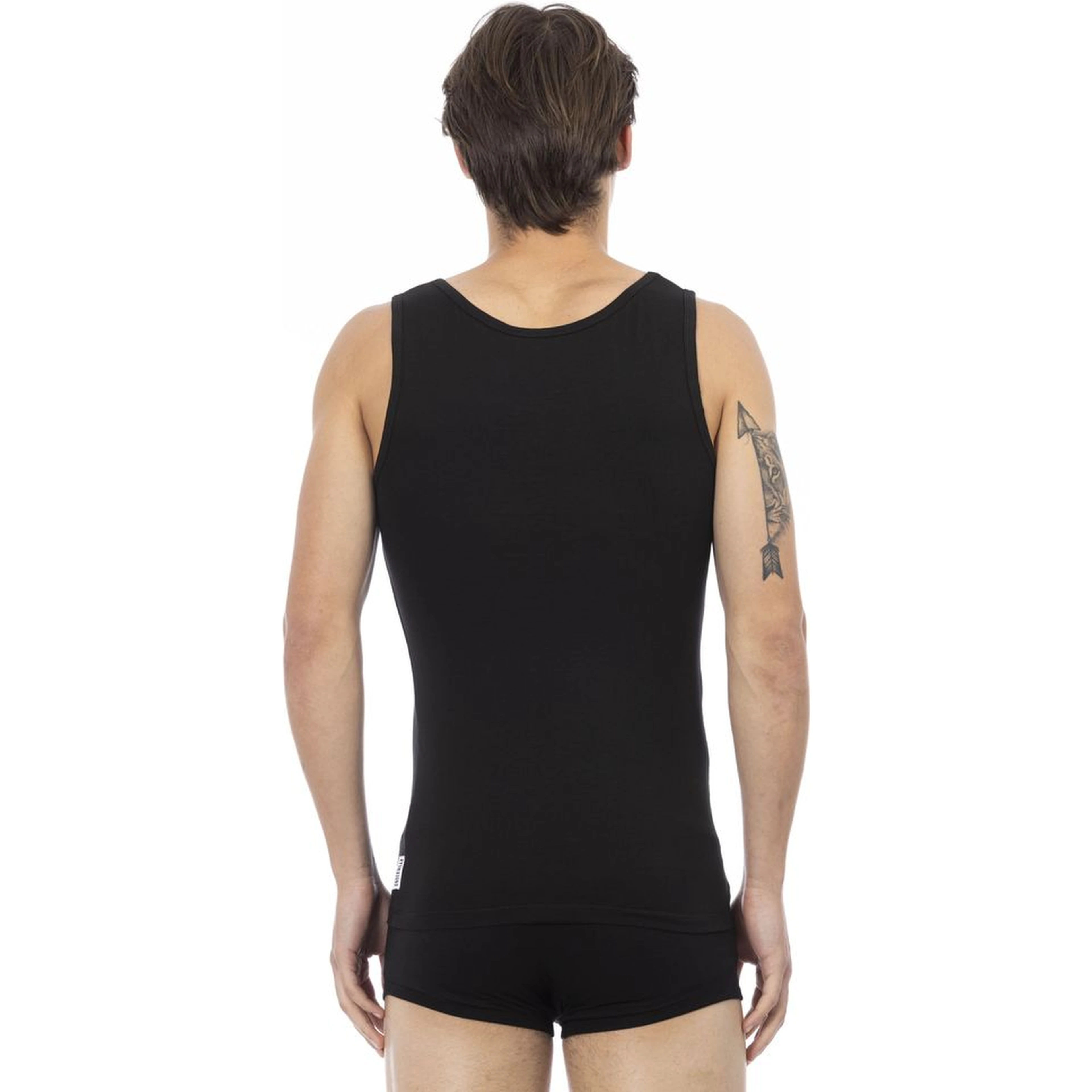 Black Cotton T-Shirt