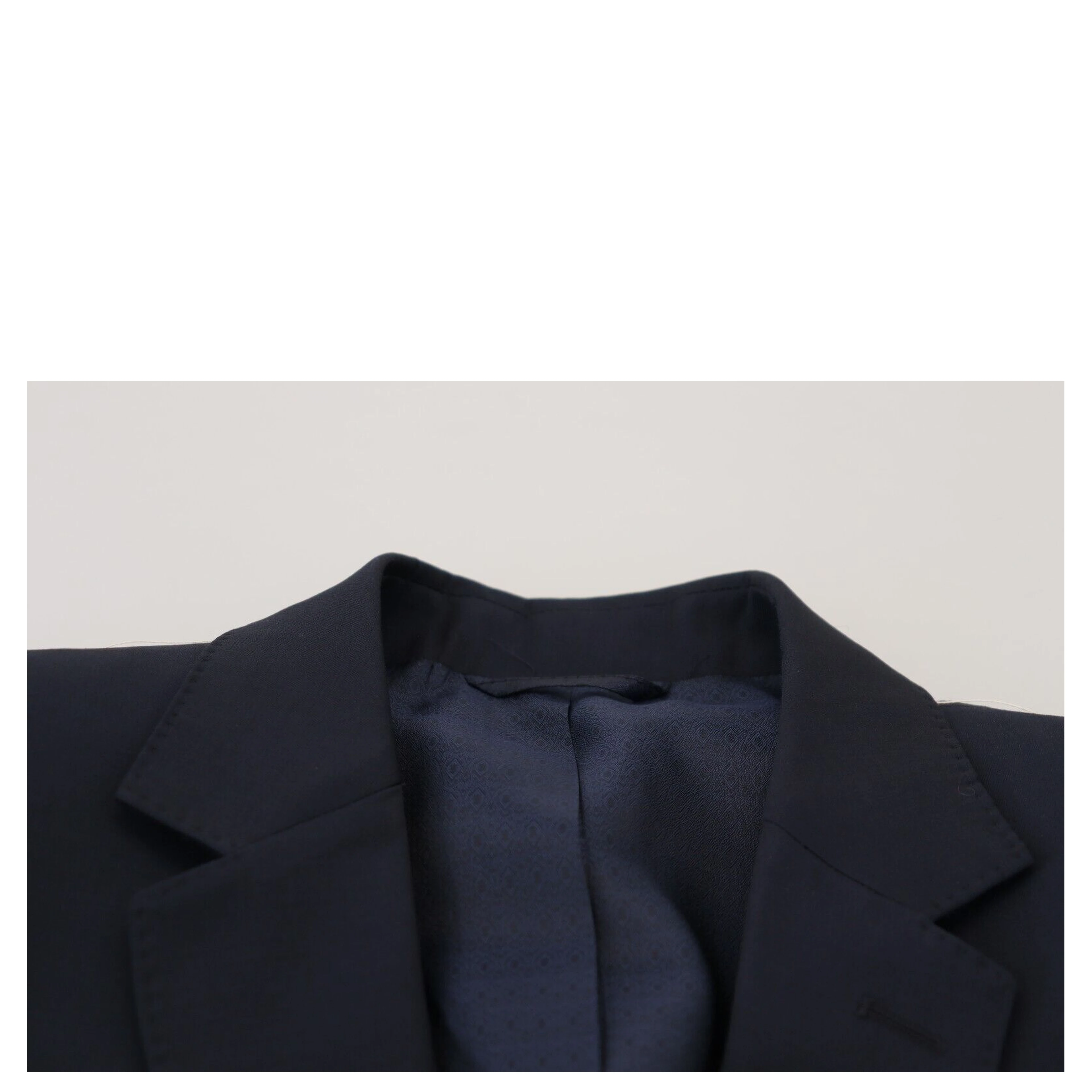 Dark Blue Wool Single Breasted MARTINI Blazer
