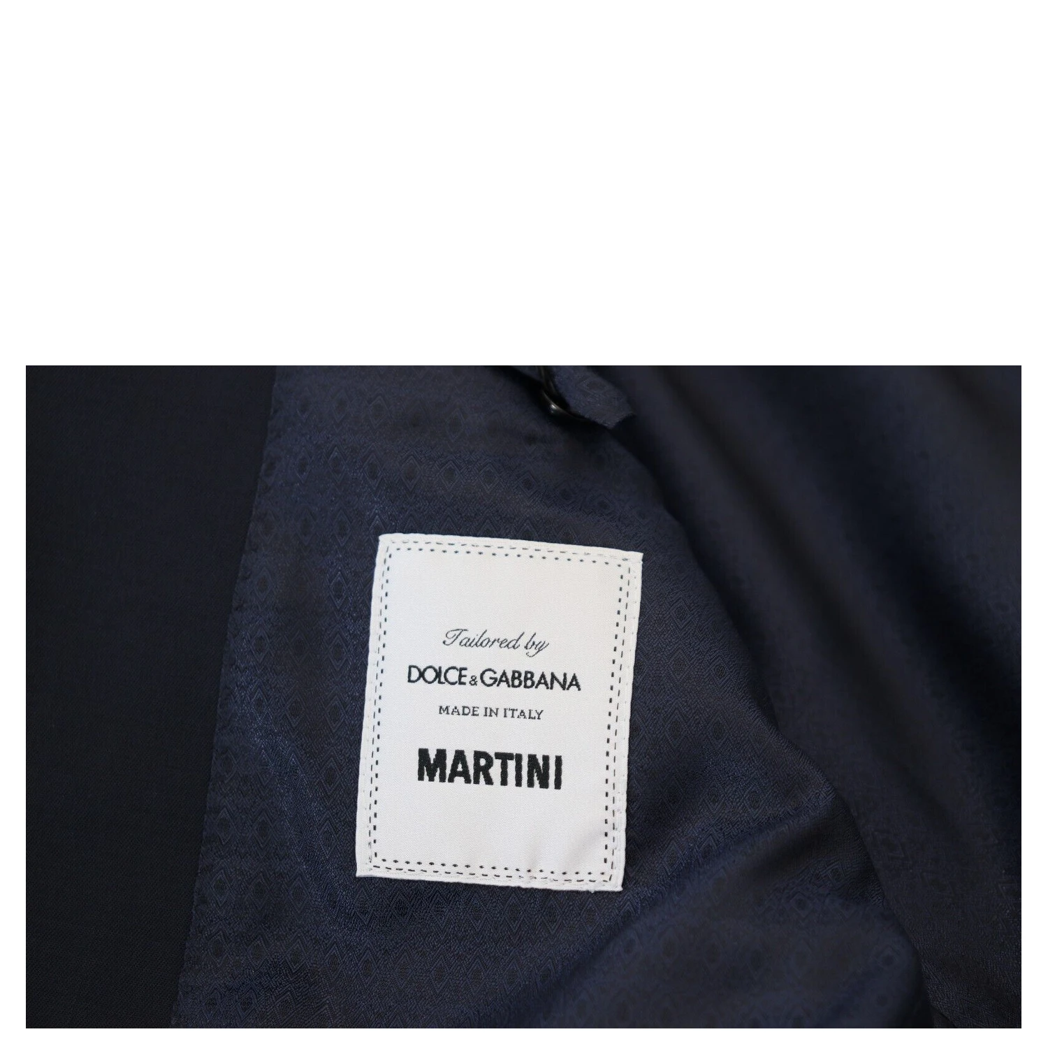 Dark Blue Wool Single Breasted MARTINI Blazer
