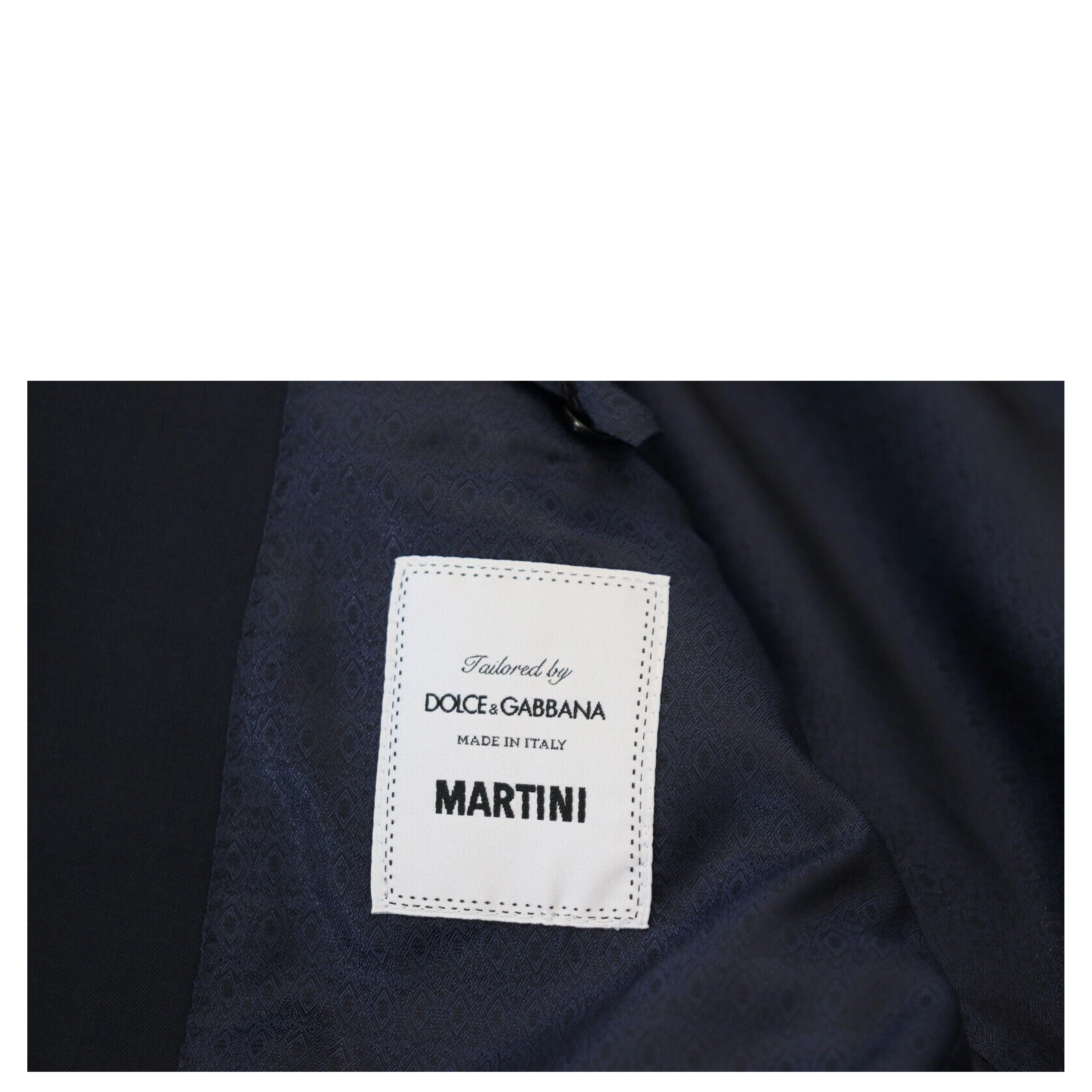 Dark Blue Wool Single Breasted MARTINI Blazer