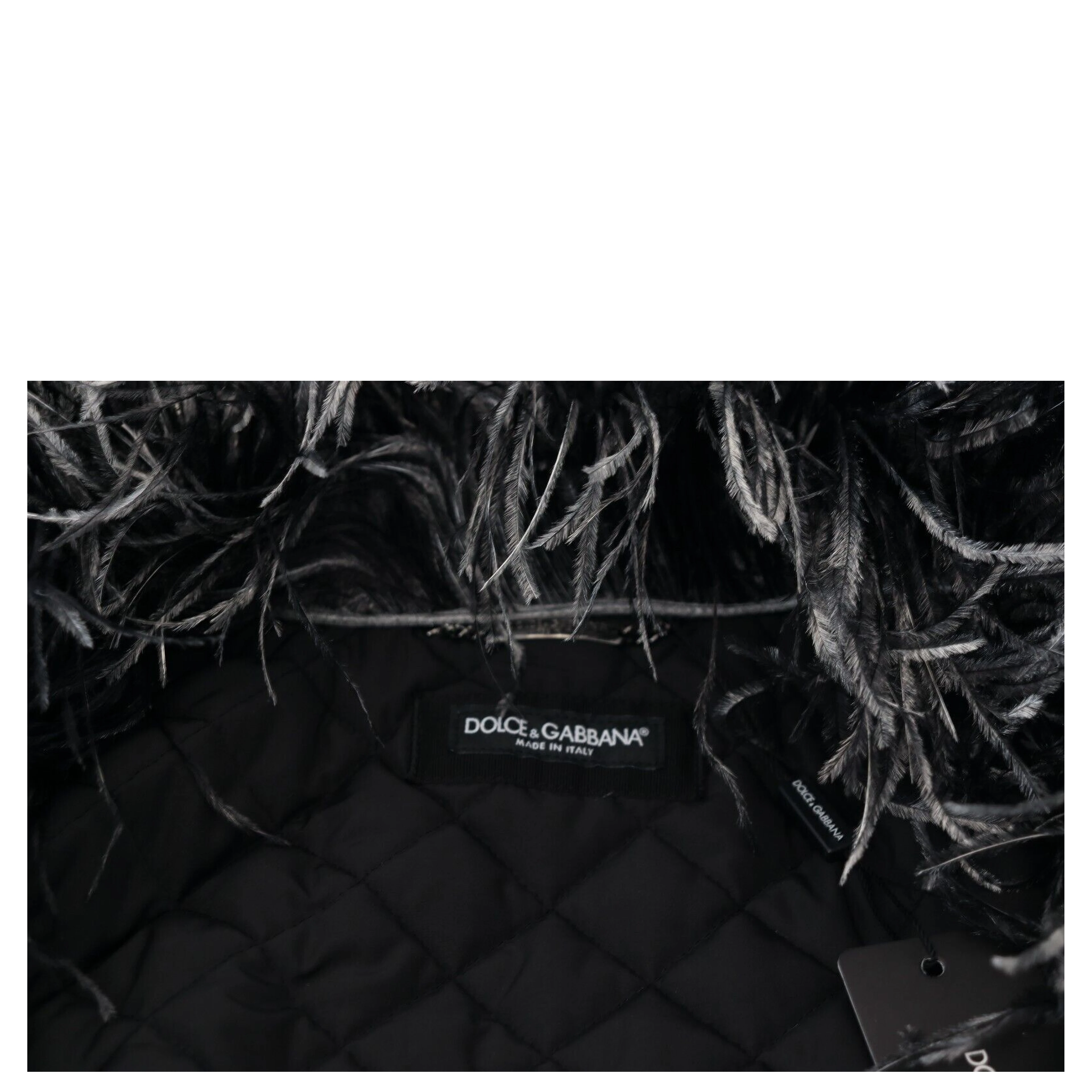 Black White Fur Shearling Full Zip Jacket