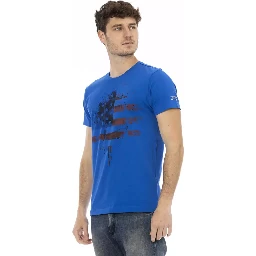 Blue Cotton T-Shirt