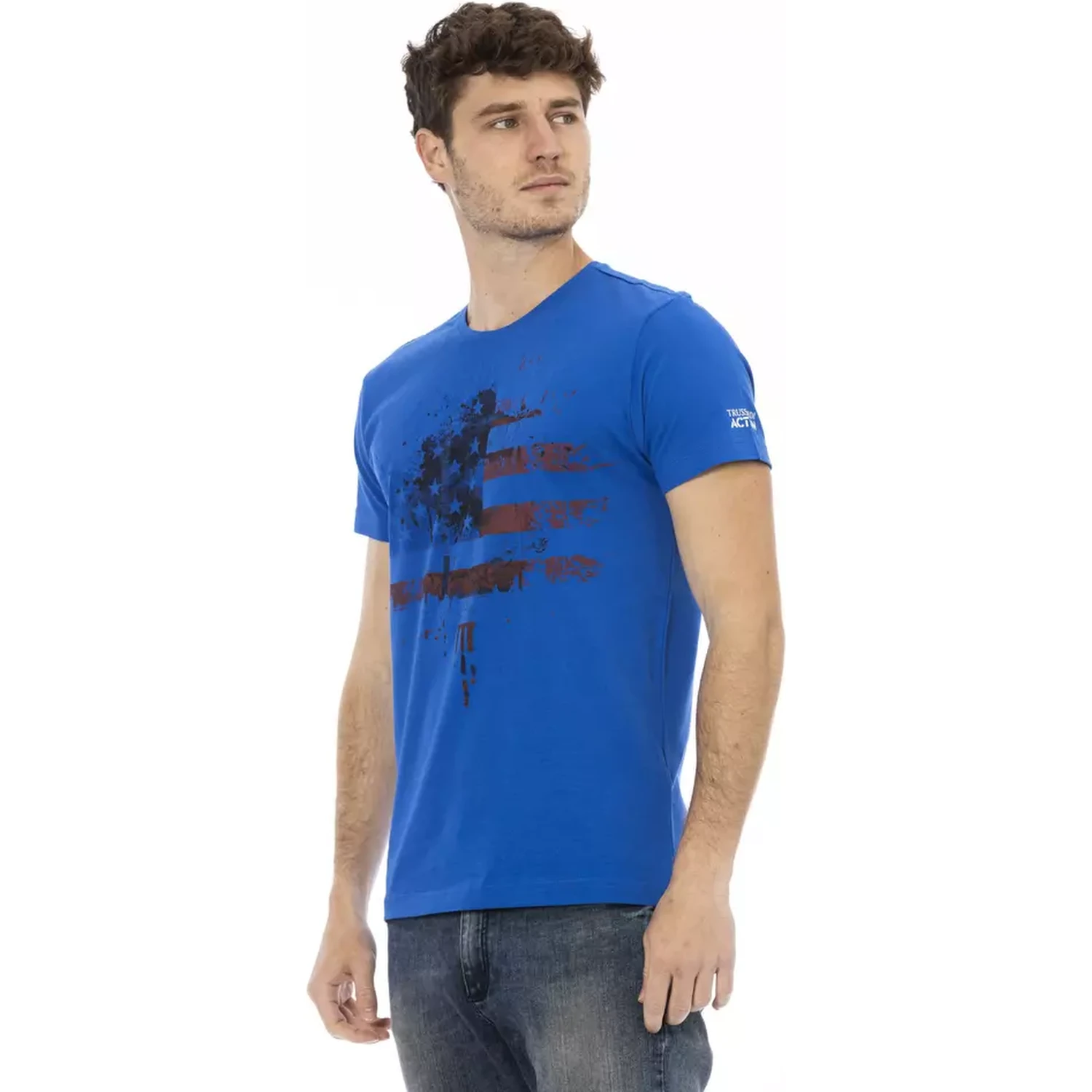 Blue Cotton T-Shirt