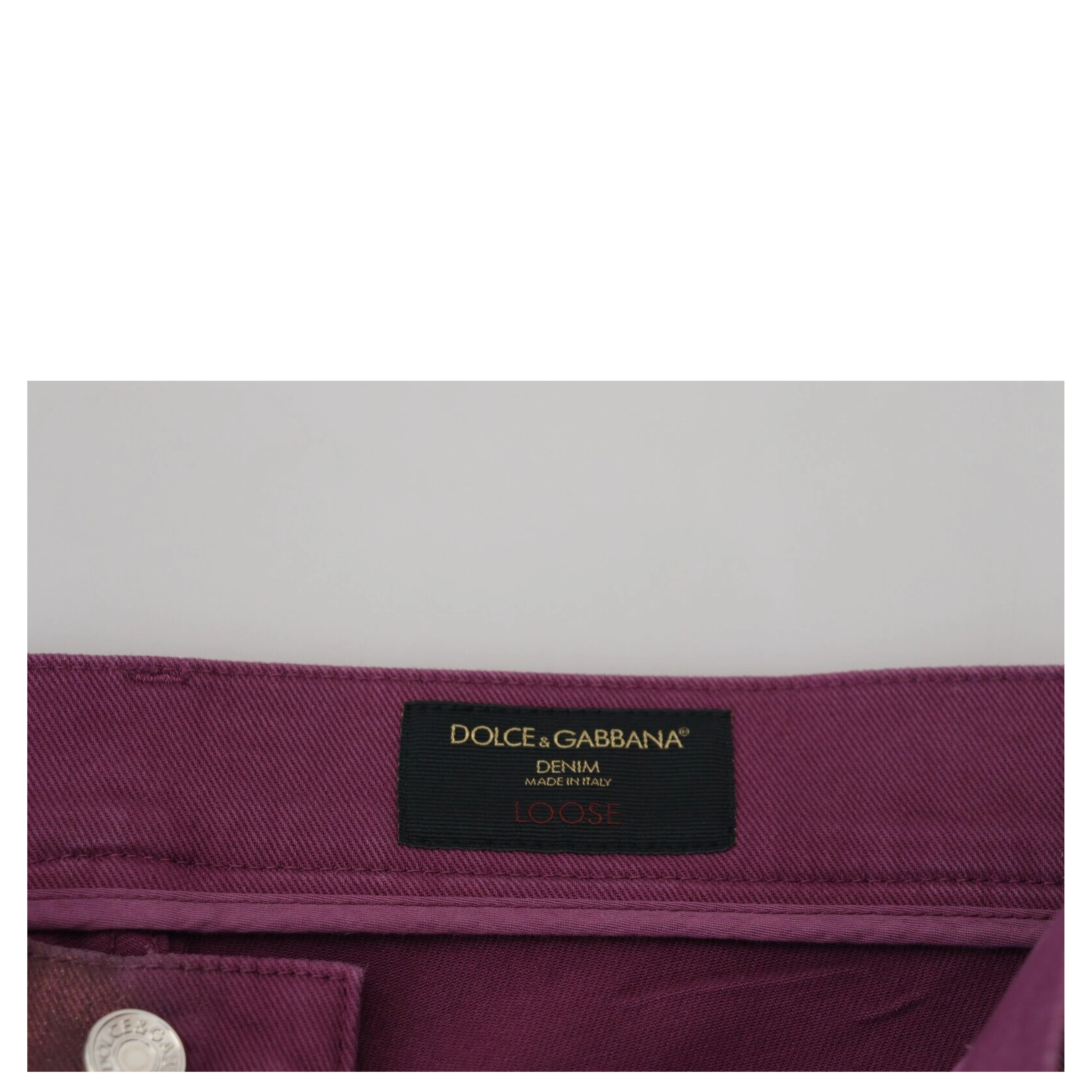 Magenta Cotton Men Casual Harness Denim Jeans