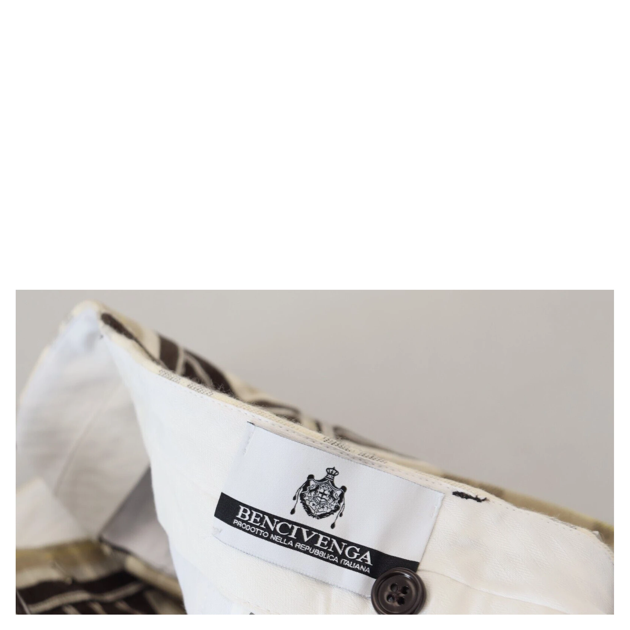 Multicolor Checkered Cotton Straight Fit Men Pants