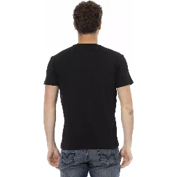 تيشيرت قطني أسود