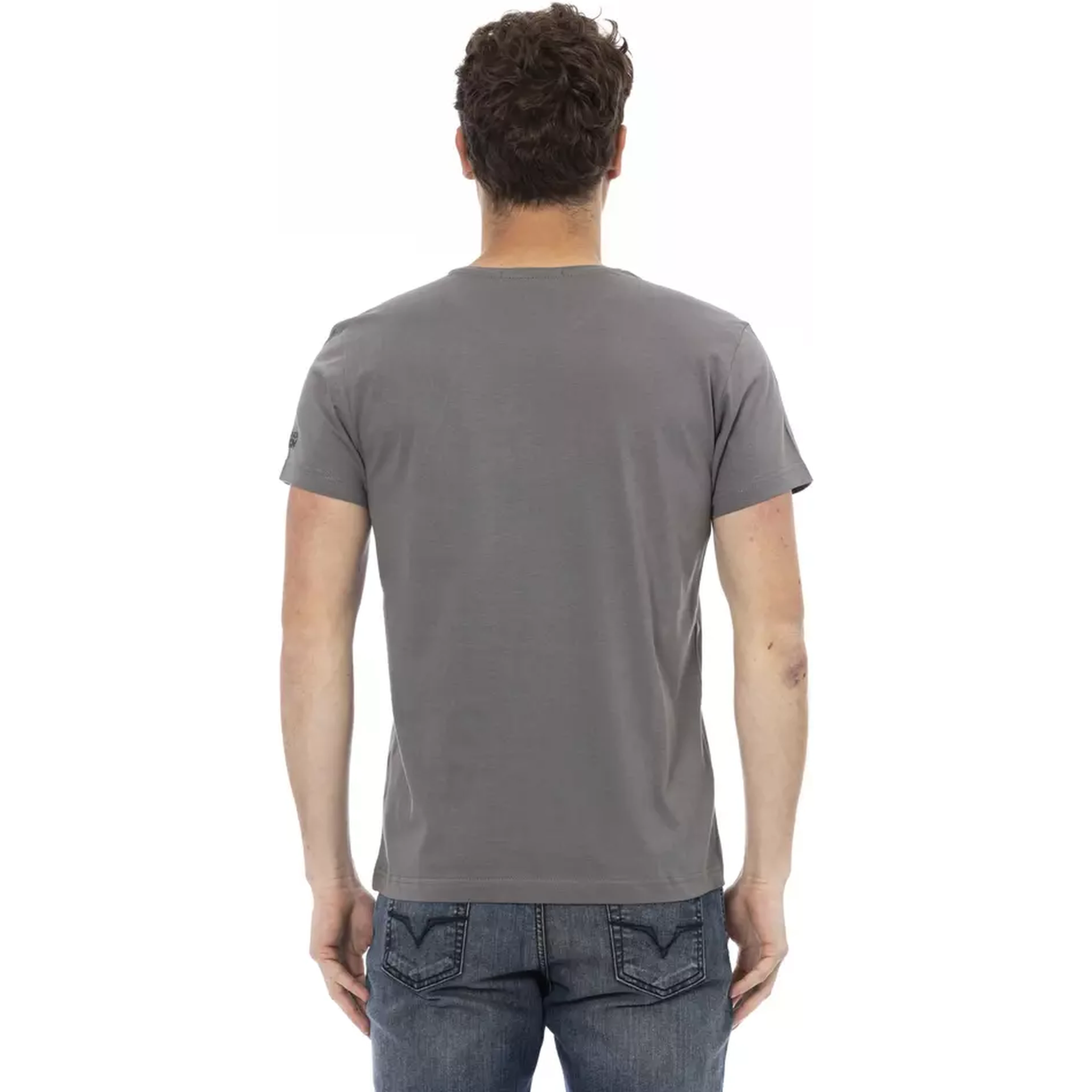 Gray Cotton T-Shirt