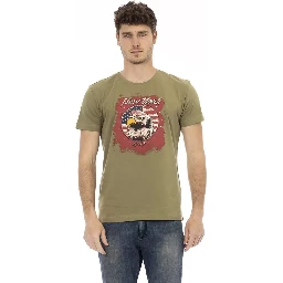 Green Cotton T-Shirt