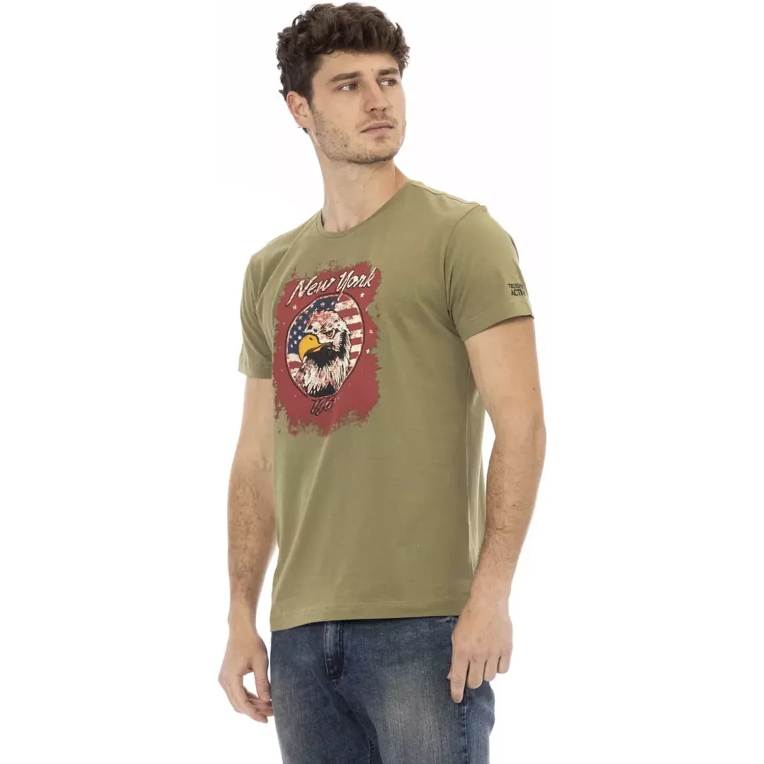 Green Cotton T-Shirt