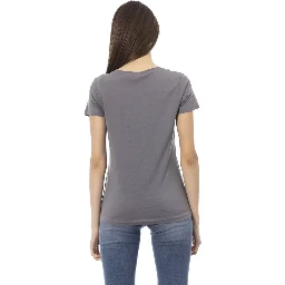 Gray Cotton T-Shirt