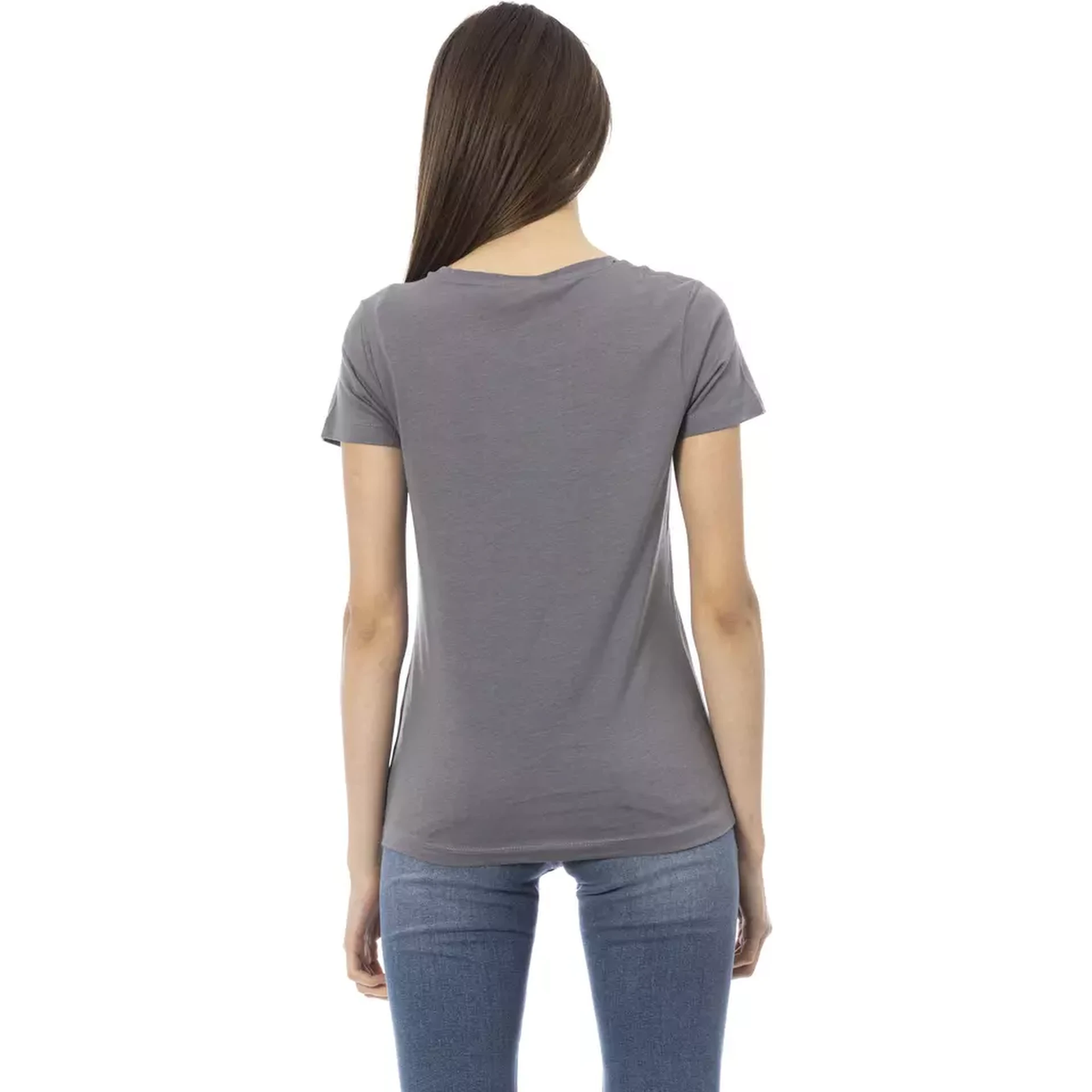 Gray Cotton T-Shirt