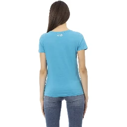 Light Blue Cotton T-Shirt
