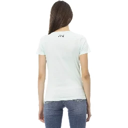 Light Blue Cotton T-Shirt