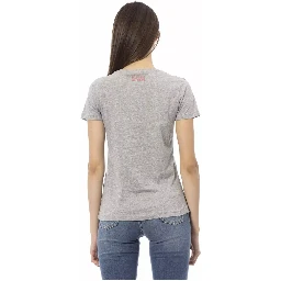 Gray Cotton T-Shirt
