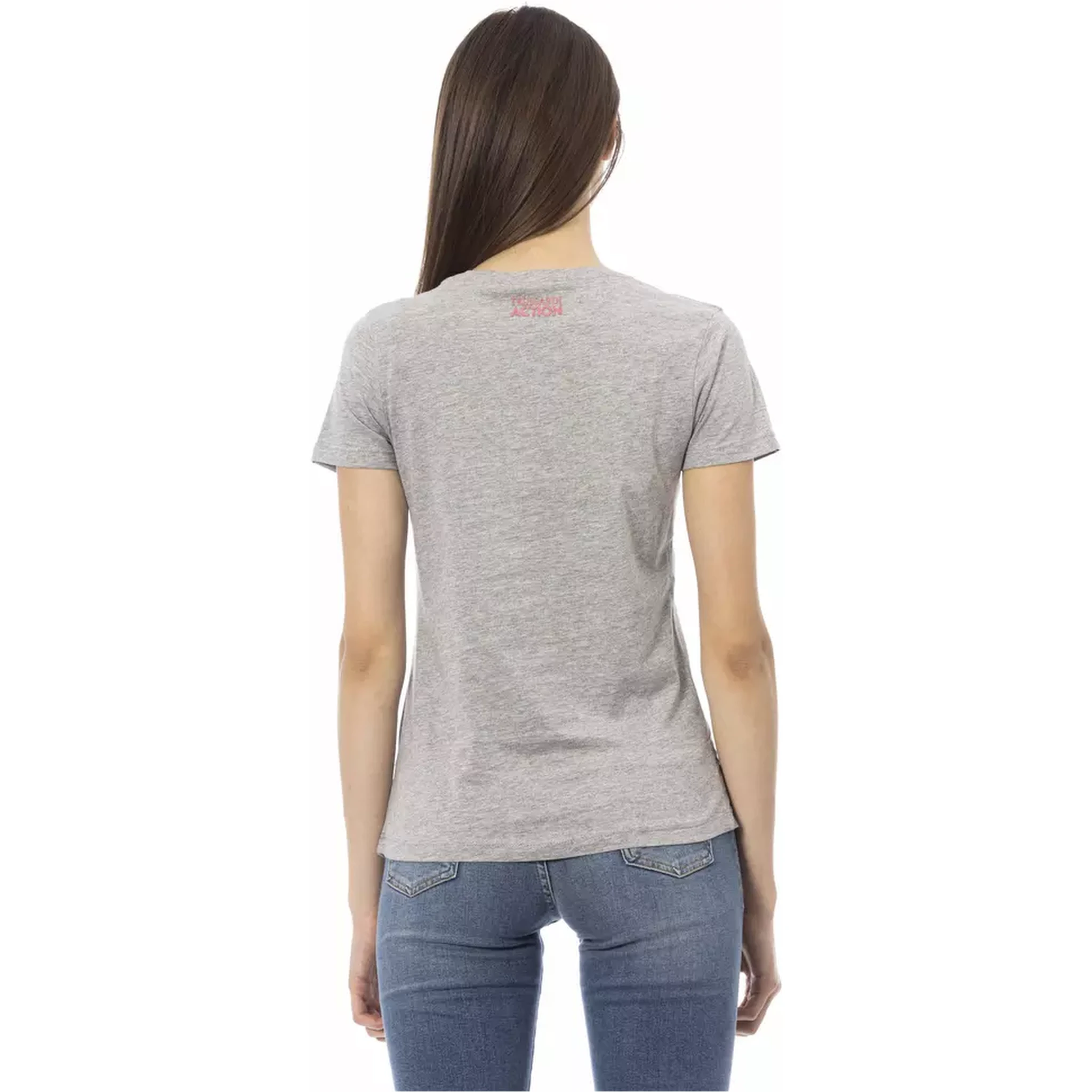 Gray Cotton T-Shirt