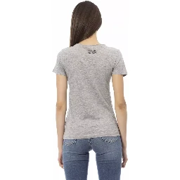 Gray Cotton T-Shirt
