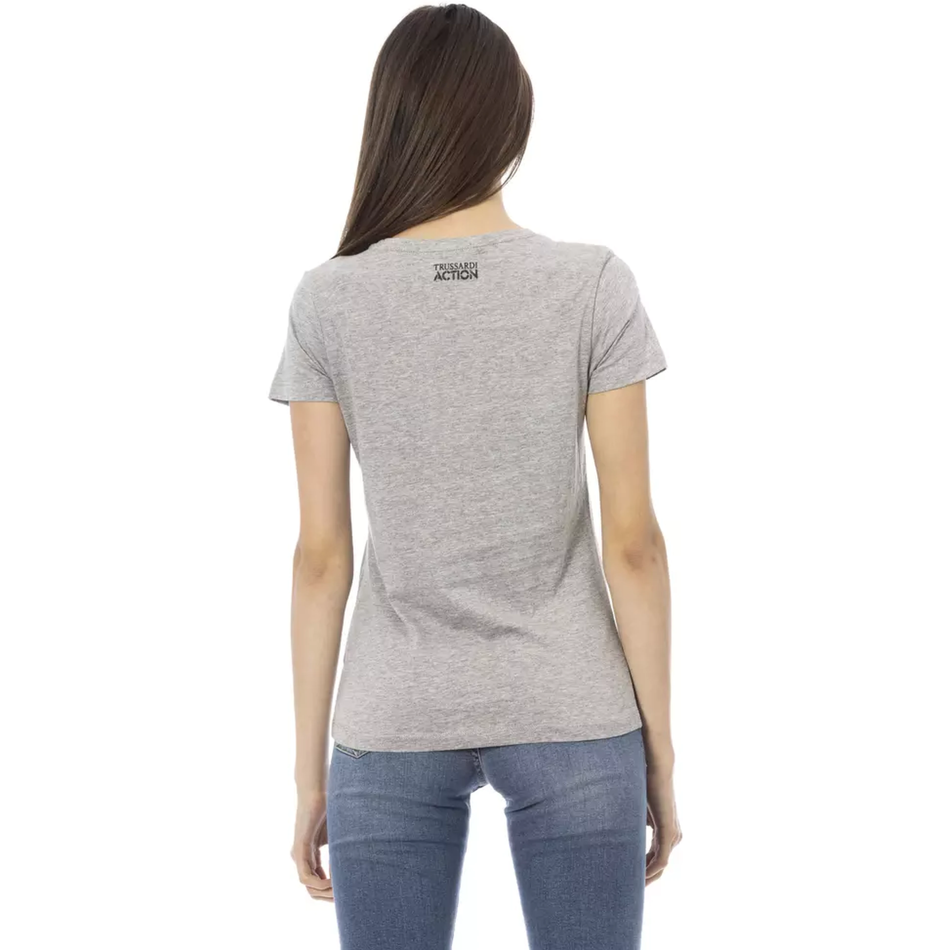 Gray Cotton T-Shirt