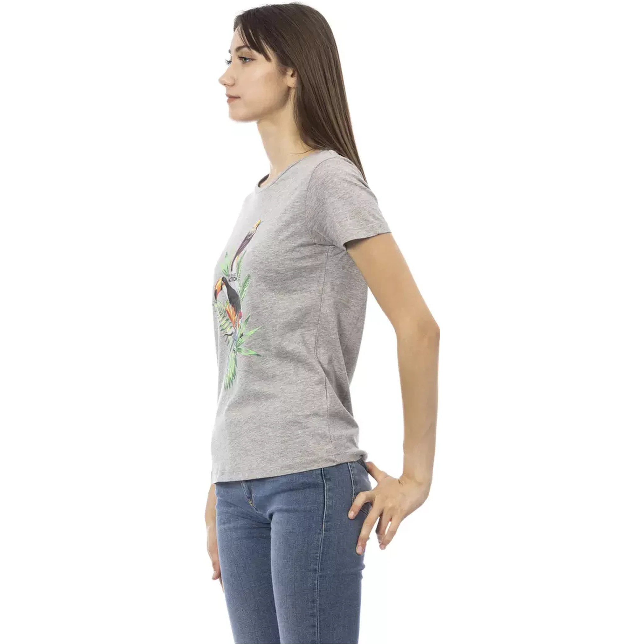 Gray Cotton T-Shirt