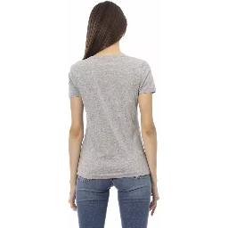 Gray Cotton T-Shirt