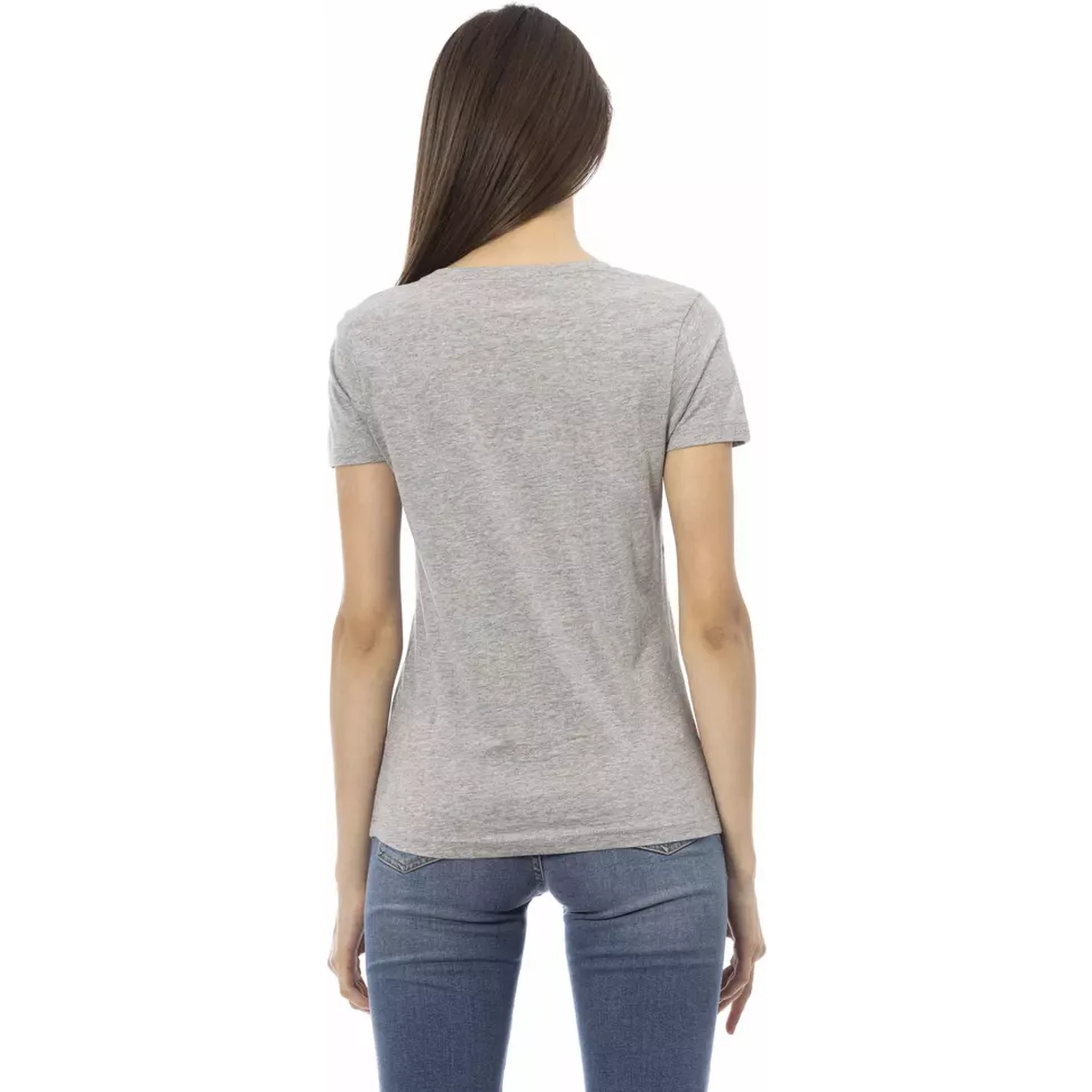 Gray Cotton T-Shirt