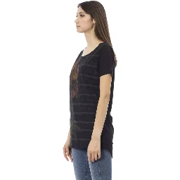 Black Cotton T-Shirt