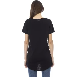 Black Cotton T-Shirt
