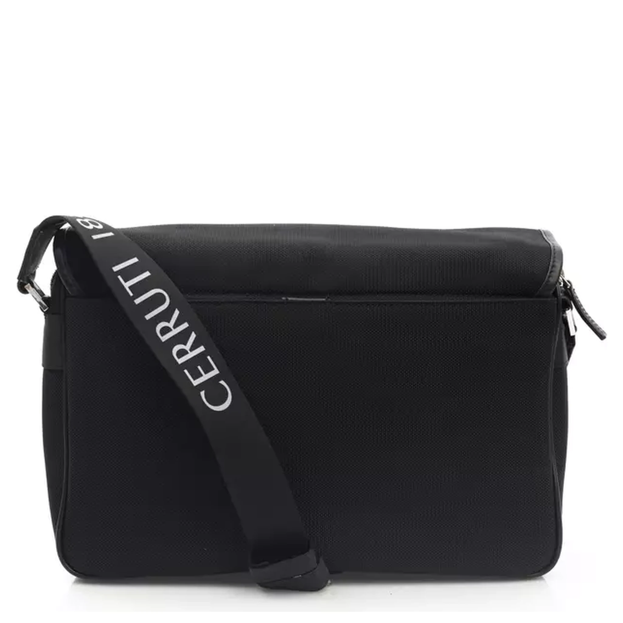 Black Nylon Crossbody Bag