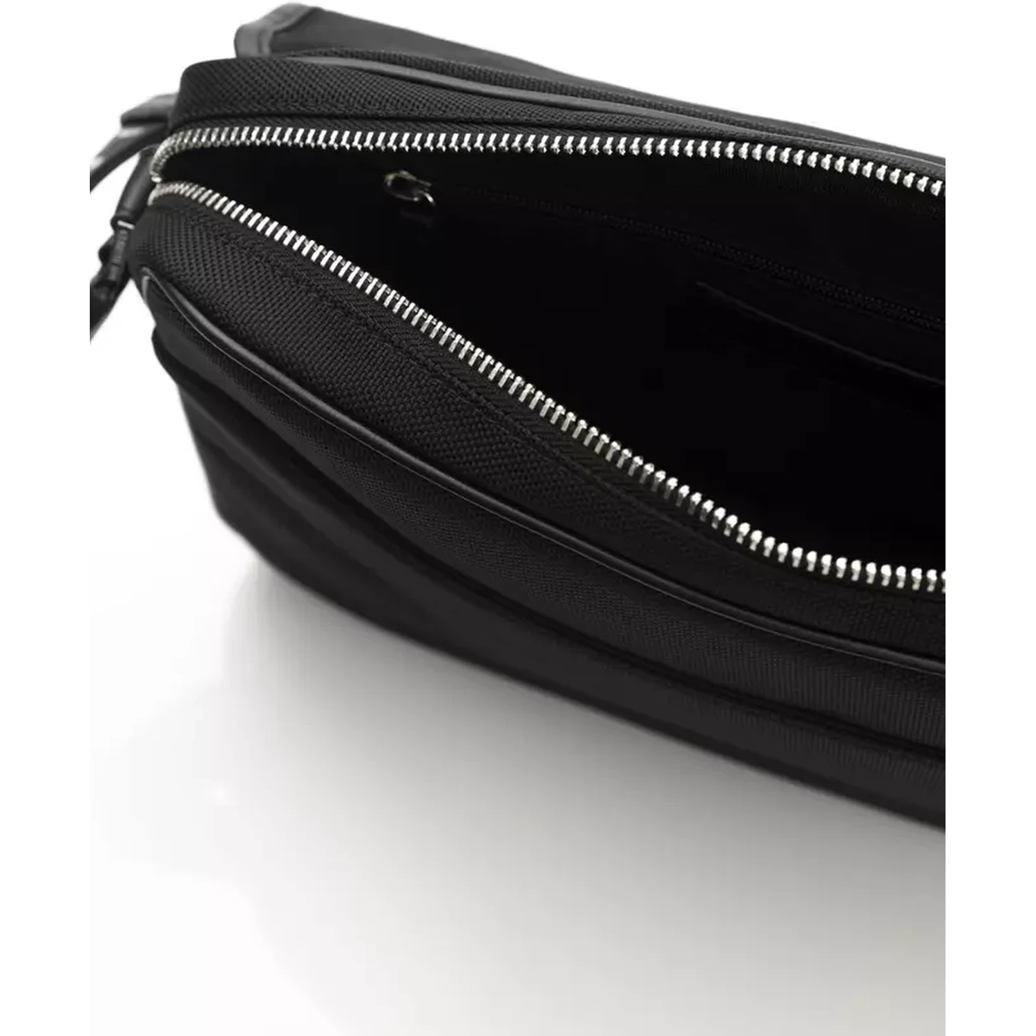 Black Nylon Crossbody Bag