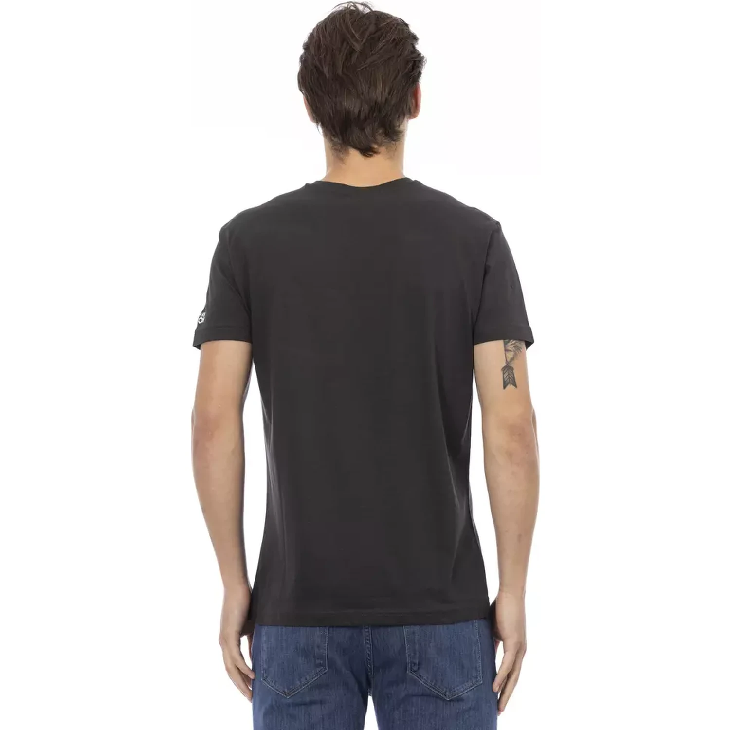 Black Cotton T-Shirt