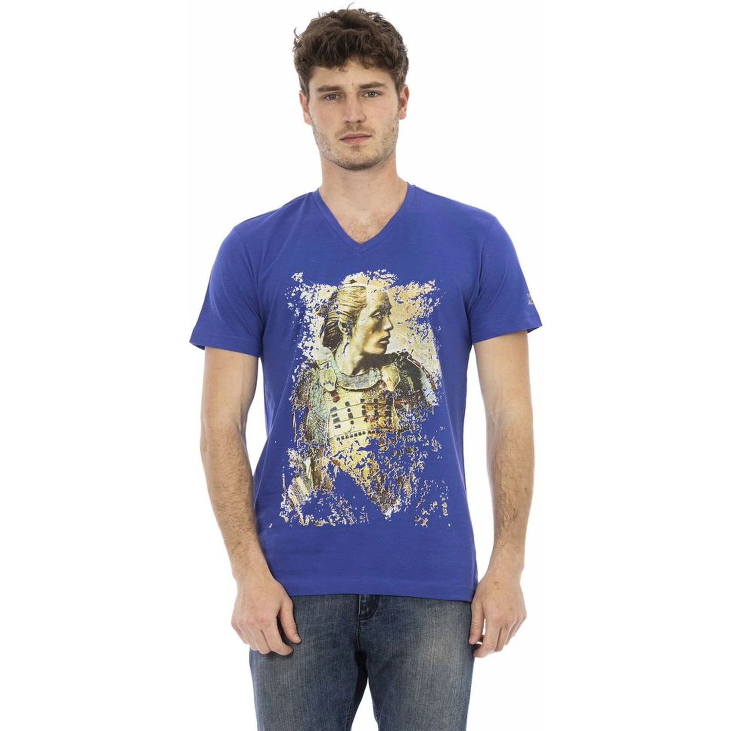 Blue Cotton T-Shirt