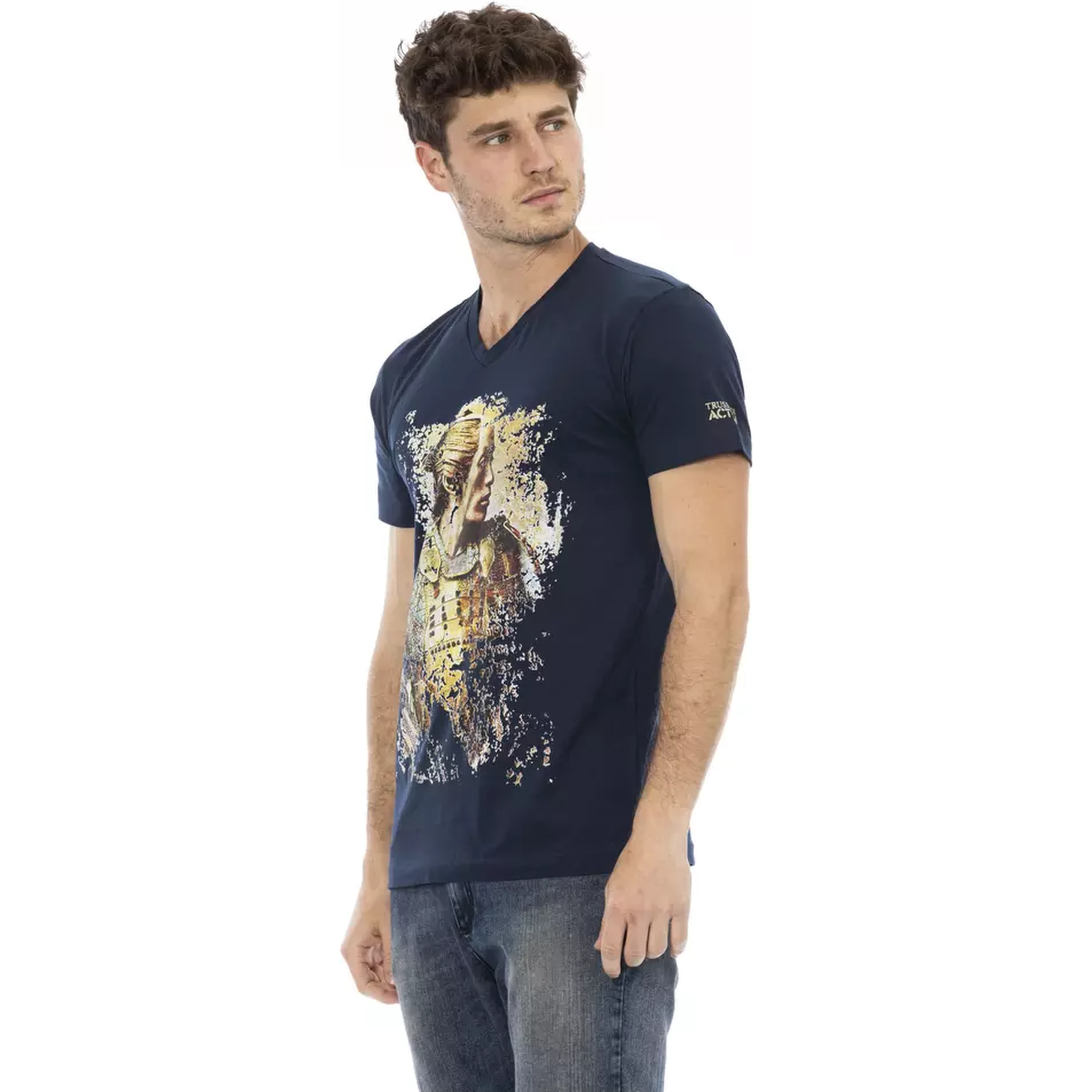 Blue Cotton T-Shirt