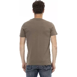 Brown Cotton T-Shirt