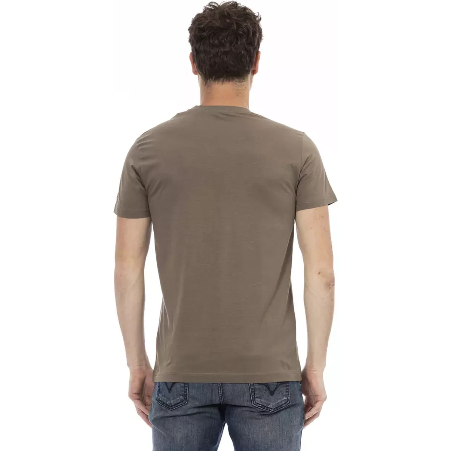 Brown Cotton T-Shirt