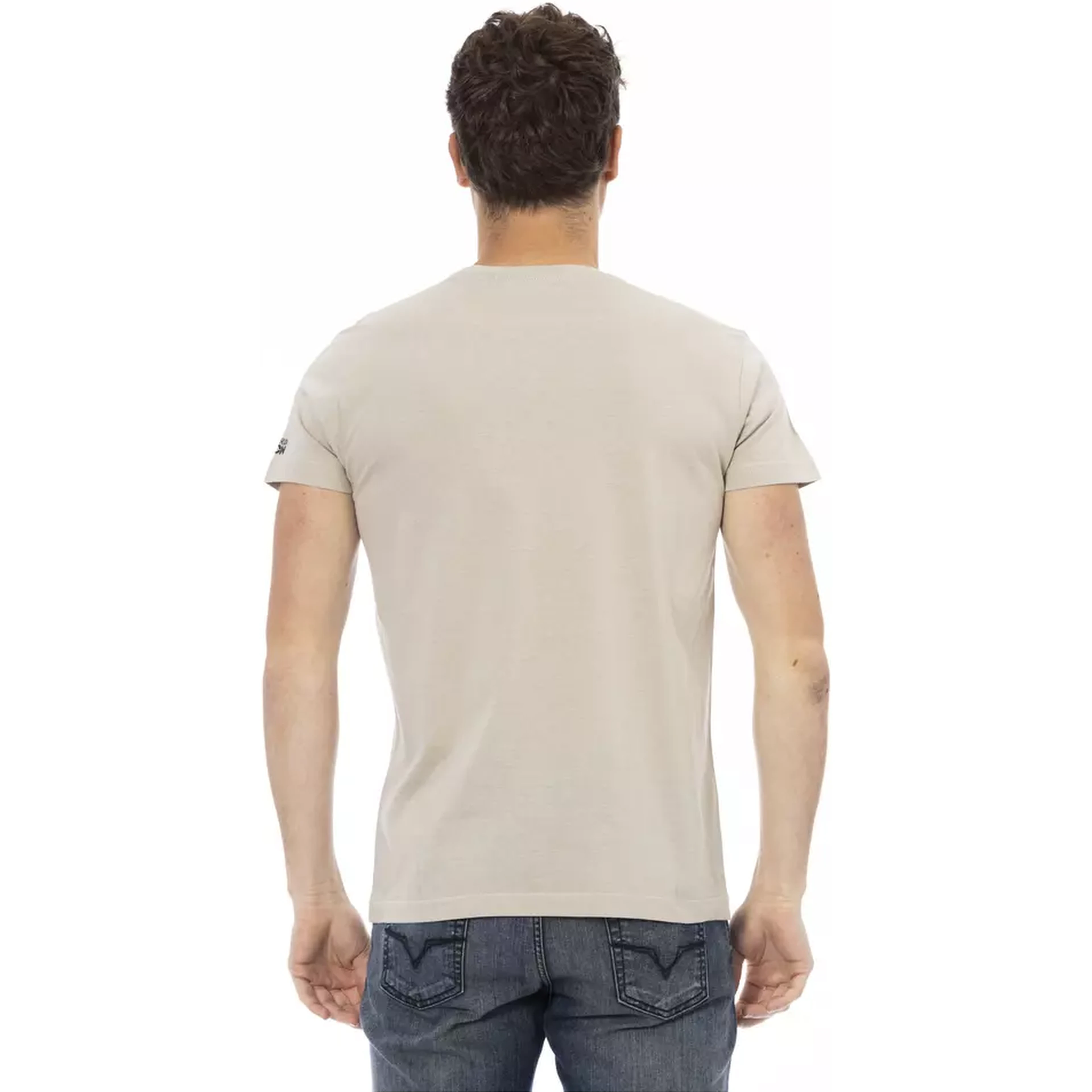 Beige Cotton T-Shirt