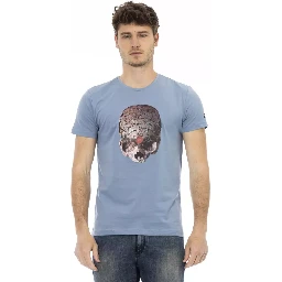 Light Blue Cotton T-Shirt