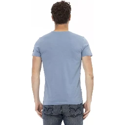 Light Blue Cotton T-Shirt