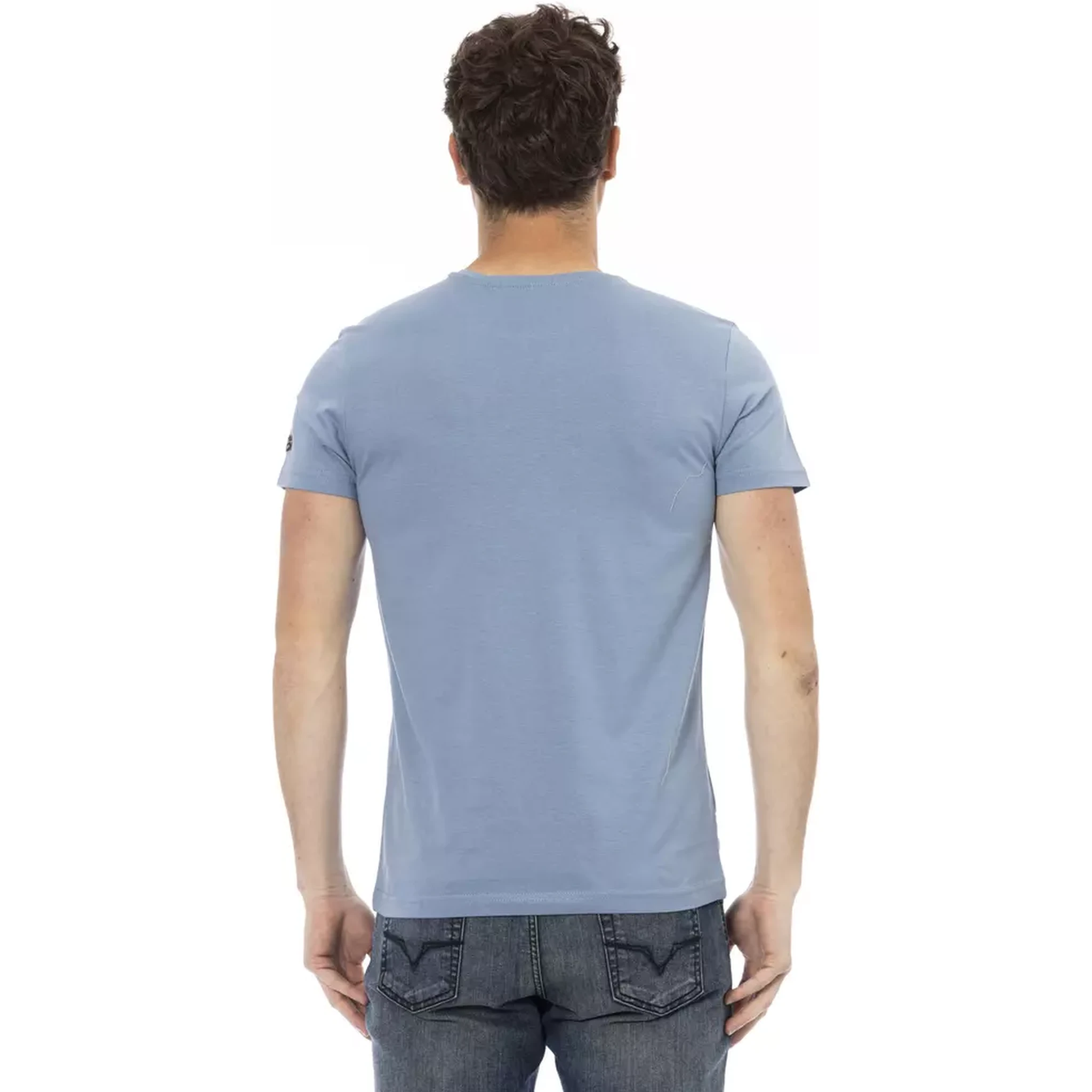 Light Blue Cotton T-Shirt